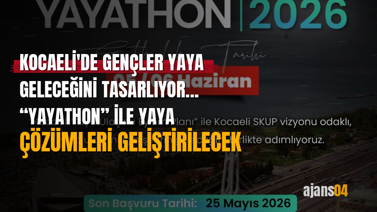 Kocaeli'de gençler yaya geleceğini tasarlıyor... “Yayathon” ile yaya çözümleri geliştirilecek