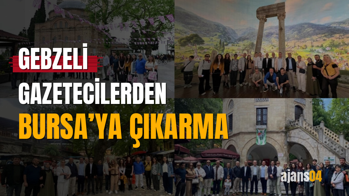 Gebzeli gazetecilerden Bursa’ya çıkarma