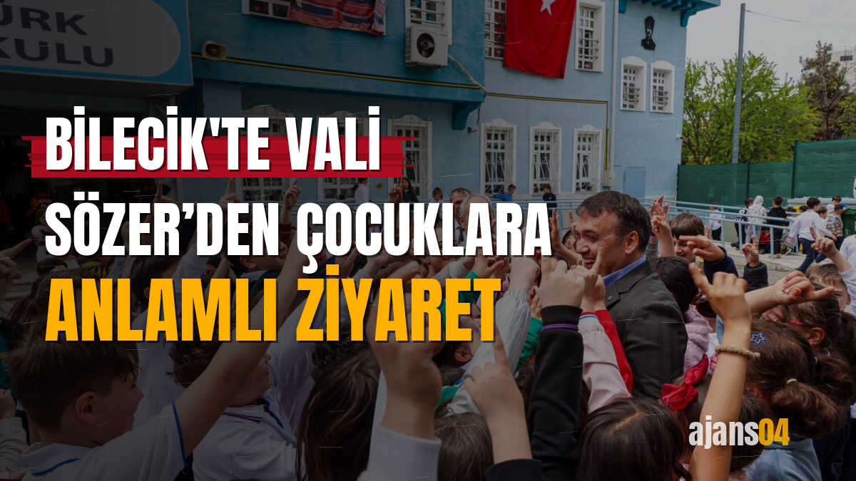 Bilecik'te Vali Sözer’den çocuklara anlamlı ziyaret