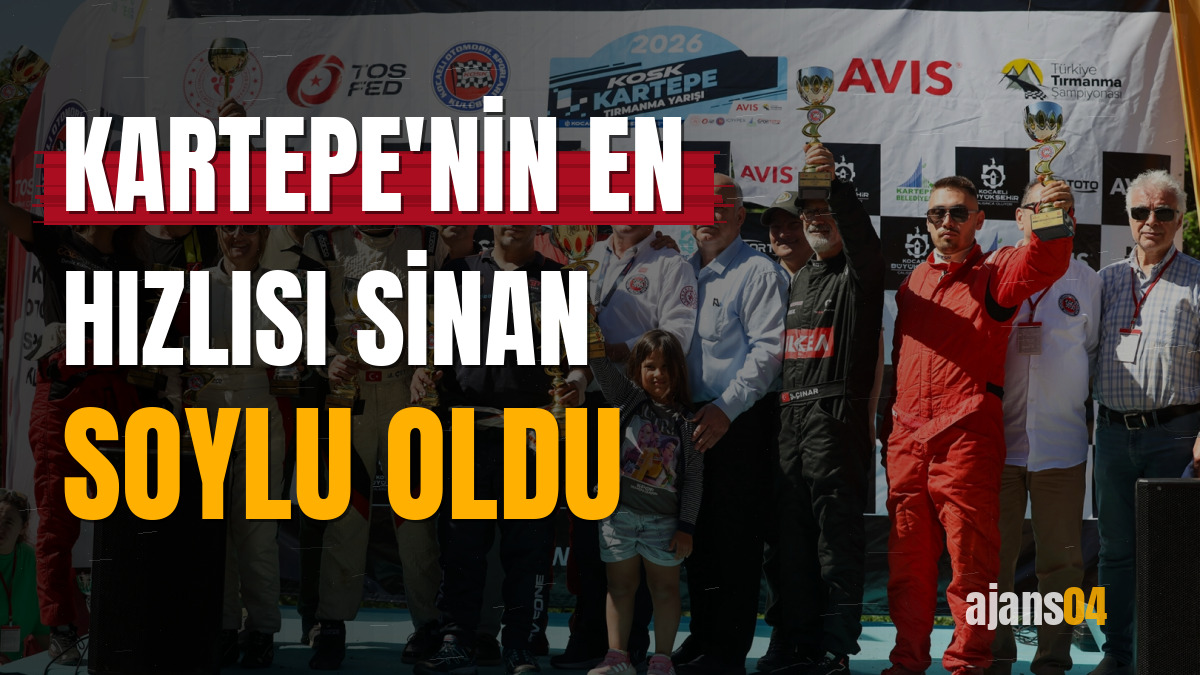 Kartepe'nin en hızlısı Sinan Soylu oldu