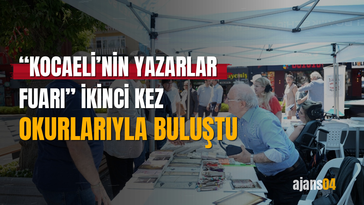 “Kocaeli’nin Yazarlar Fuarı” ikinci kez okurlarıyla buluştu