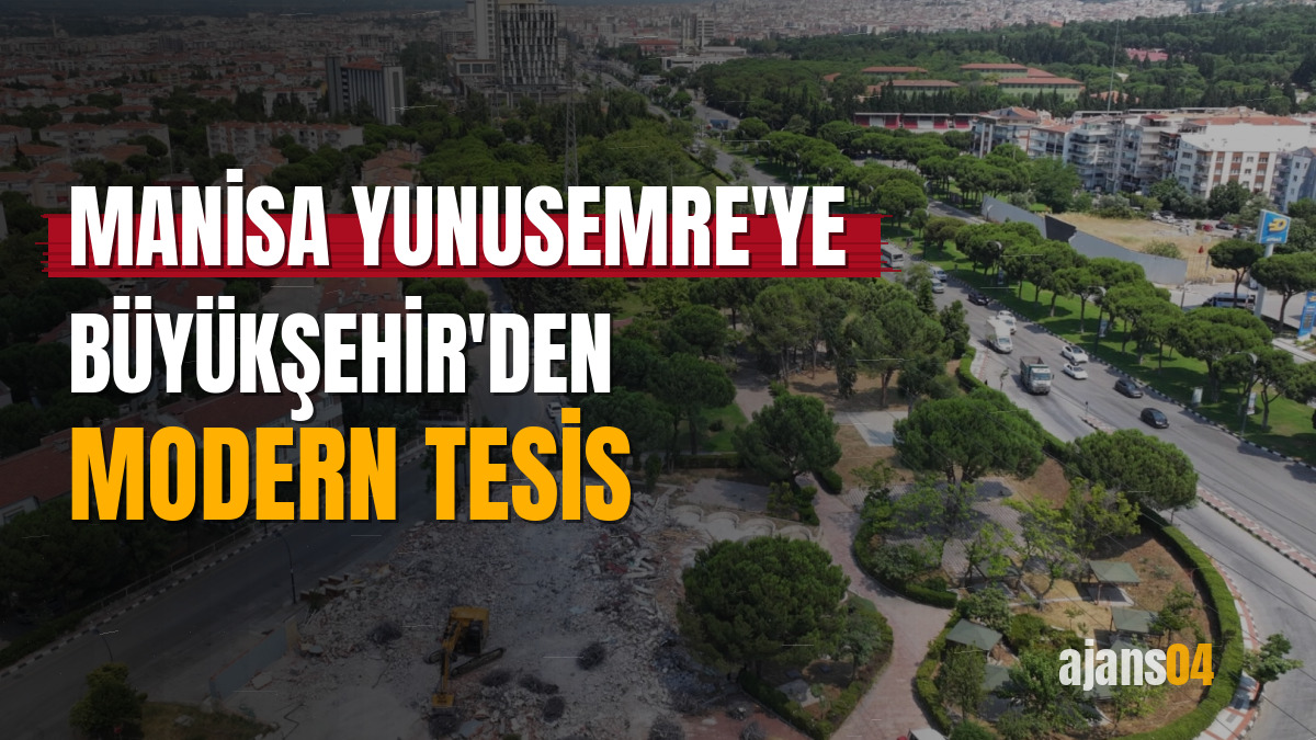 Manisa Yunusemre'ye Büyükşehir'den modern tesis