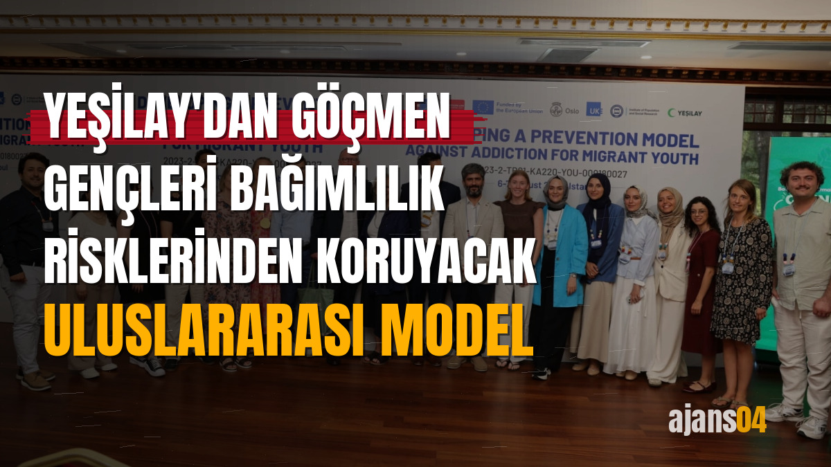 Yeşilay'dan göçmen gençleri bağımlılık risklerinden koruyacak uluslararası model
