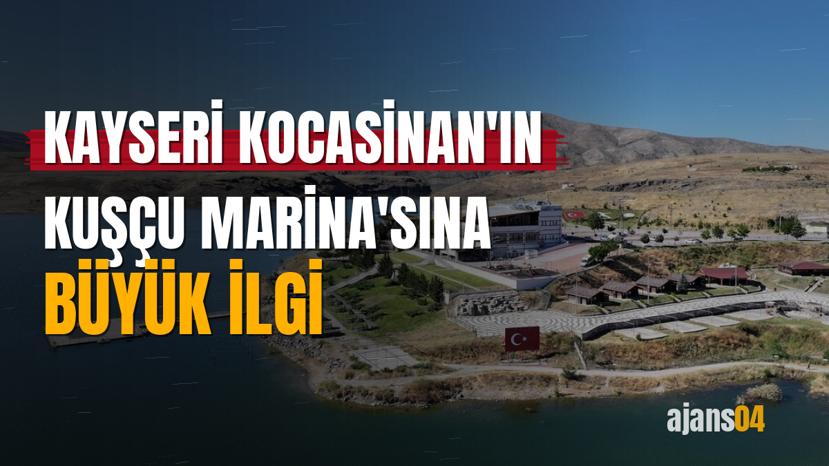 Kayseri Kocasinan'ın Kuşçu Marina'sına büyük ilgi