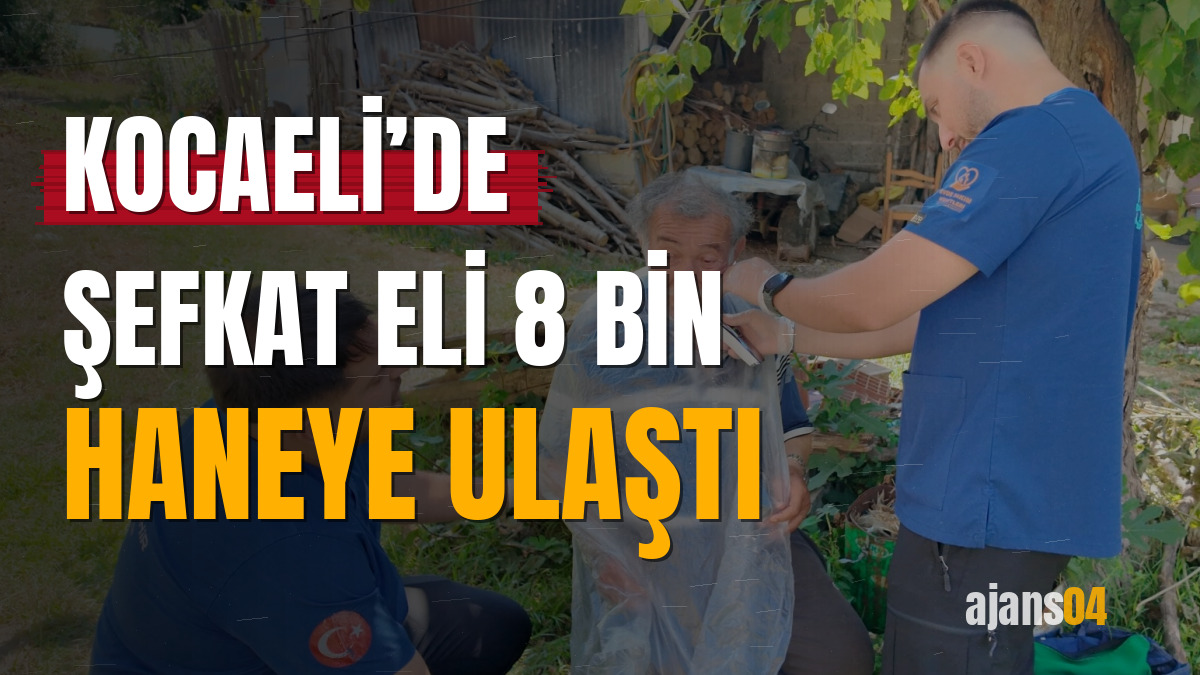 Kocaeli’de şefkat eli 8 bin haneye ulaştı
