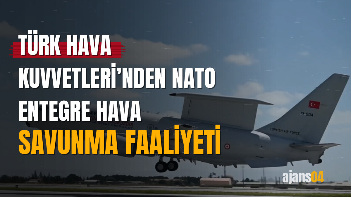 Türk Hava Kuvvetleri’nden NATO Entegre Hava Savunma faaliyeti