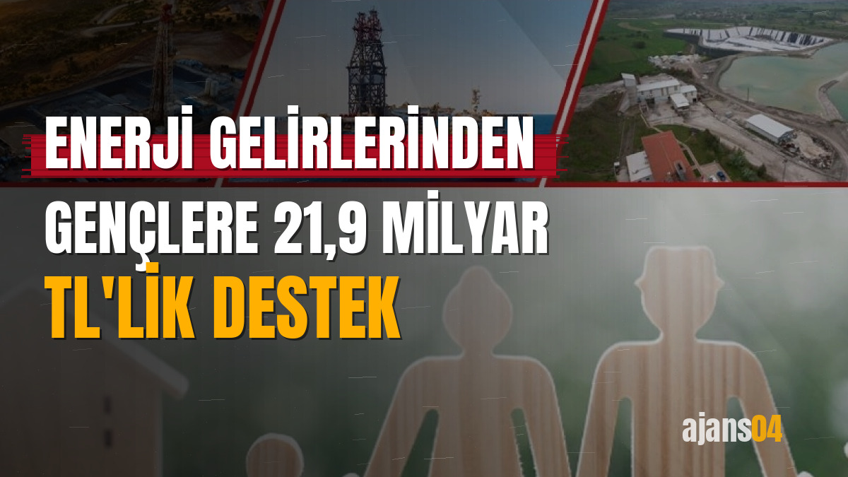 Enerji gelirlerinden gençlere 21,9 milyar TL'lik destek