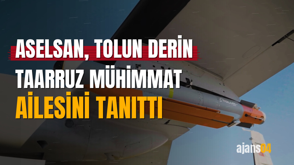 ASELSAN, TOLUN derin taarruz mühimmat ailesini tanıttı