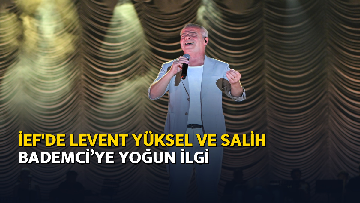İEF'de Levent Yüksel ve Salih Bademci’ye yoğun ilgi