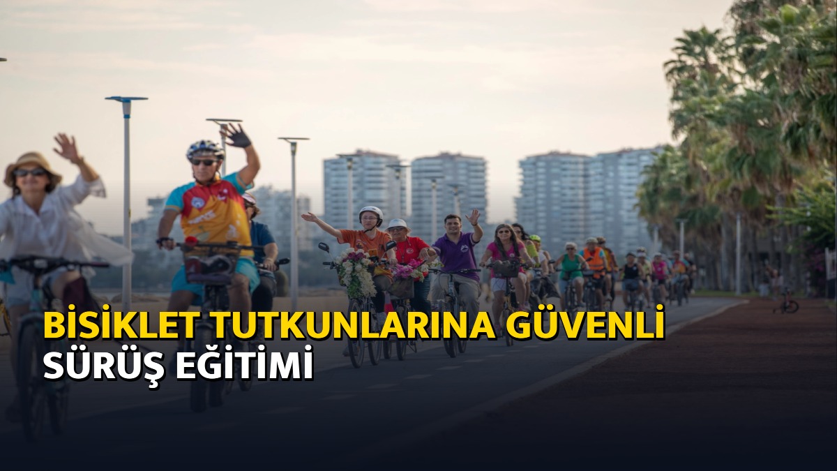 Bisiklet tutkunlarına güvenli sürüş eğitimi