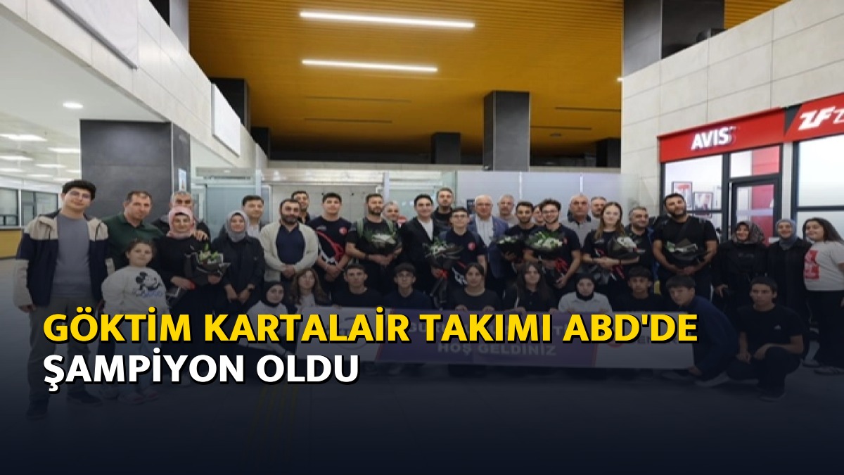GÖKTİM KartalAir Takımı ABD'de şampiyon oldu
