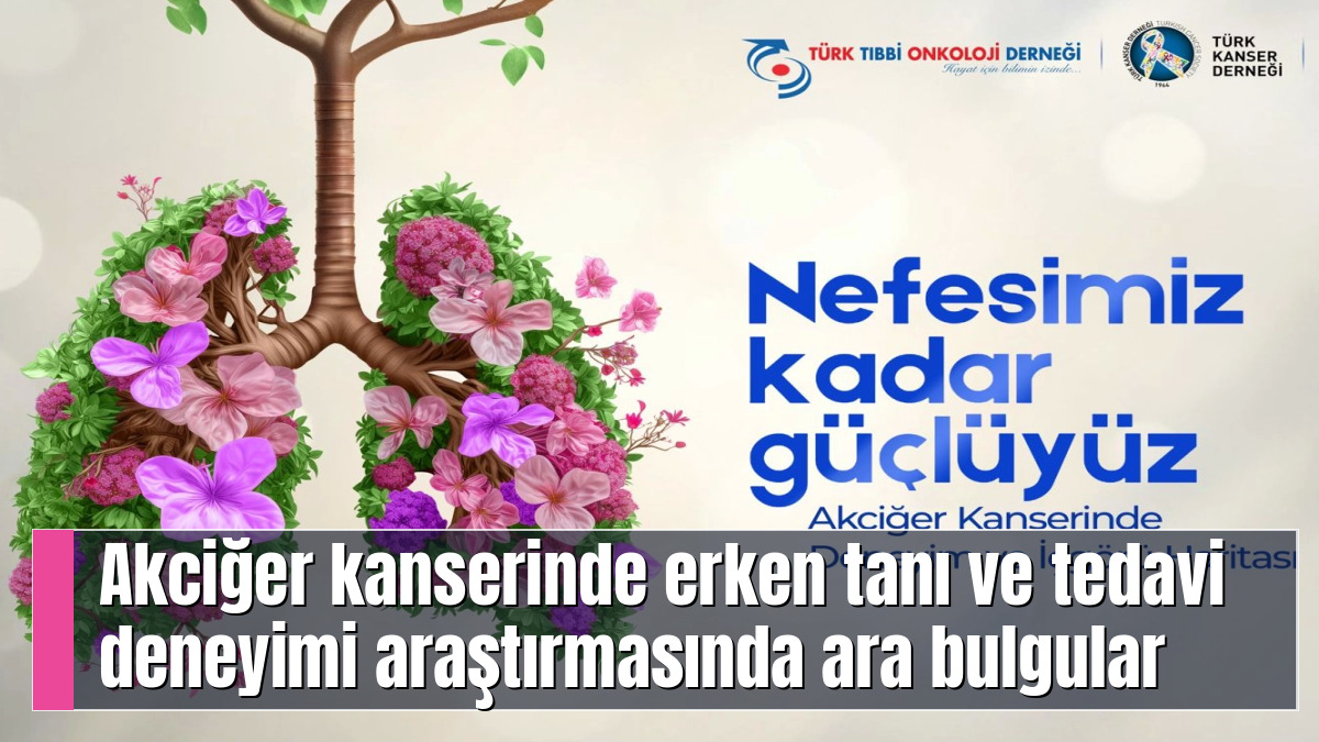 Akciğer kanserinde erken tanı ve tedavi deneyimi araştırmasında ara bulgular