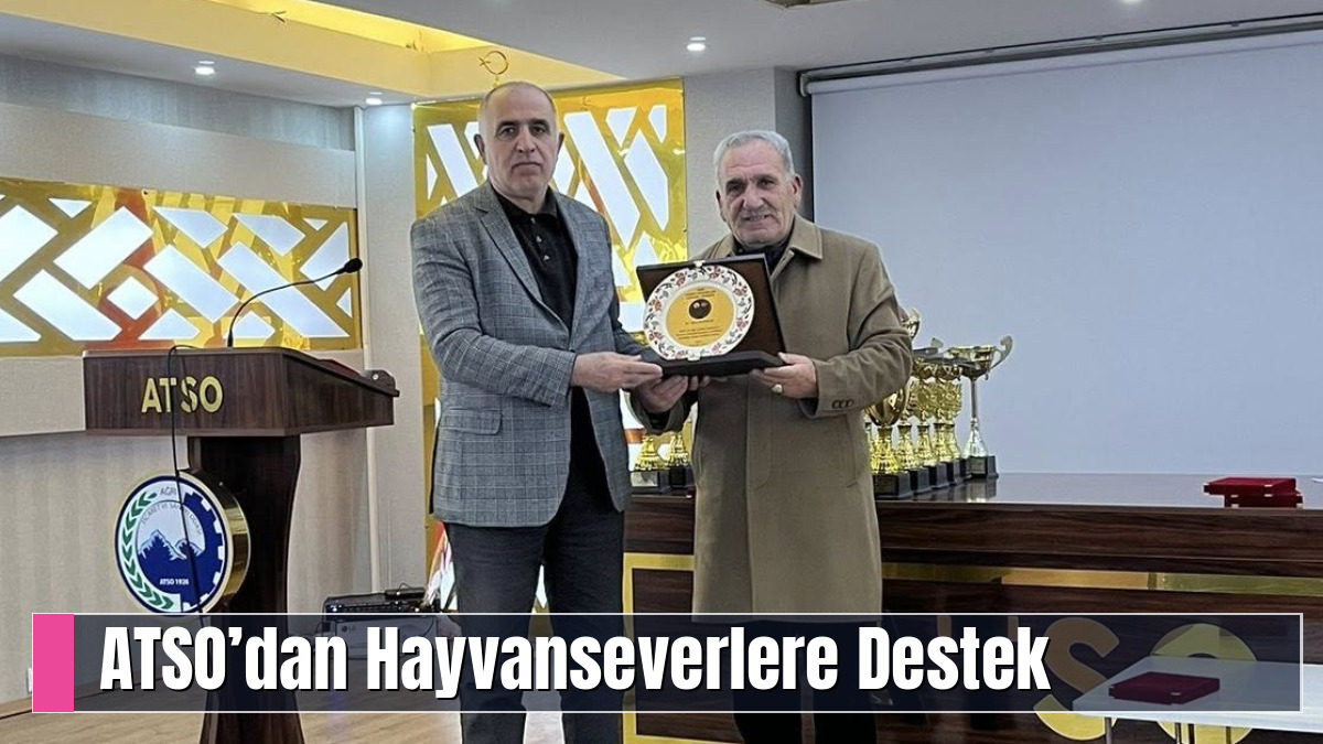 ATSO’dan Hayvanseverlere Destek