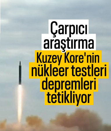 Kuzey Kore'nin nükleer testlerinin depremleri tetiklediği ortaya çıktı