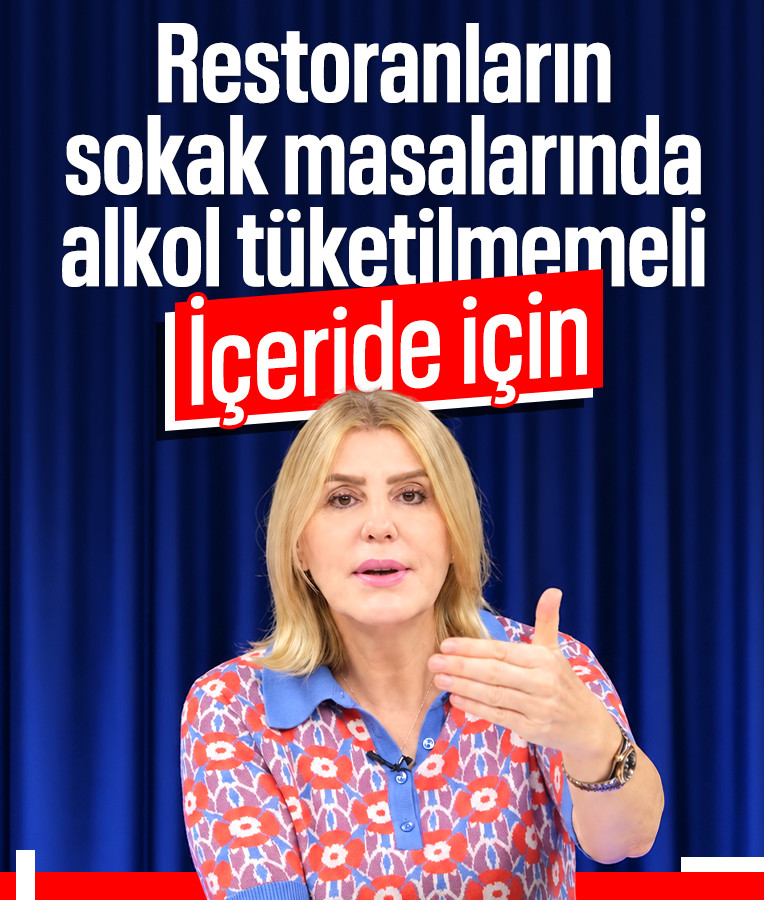 Sevda Türküsev: Sokaklarda Alkol Masaları Çocuklar İçin Uygun Değil