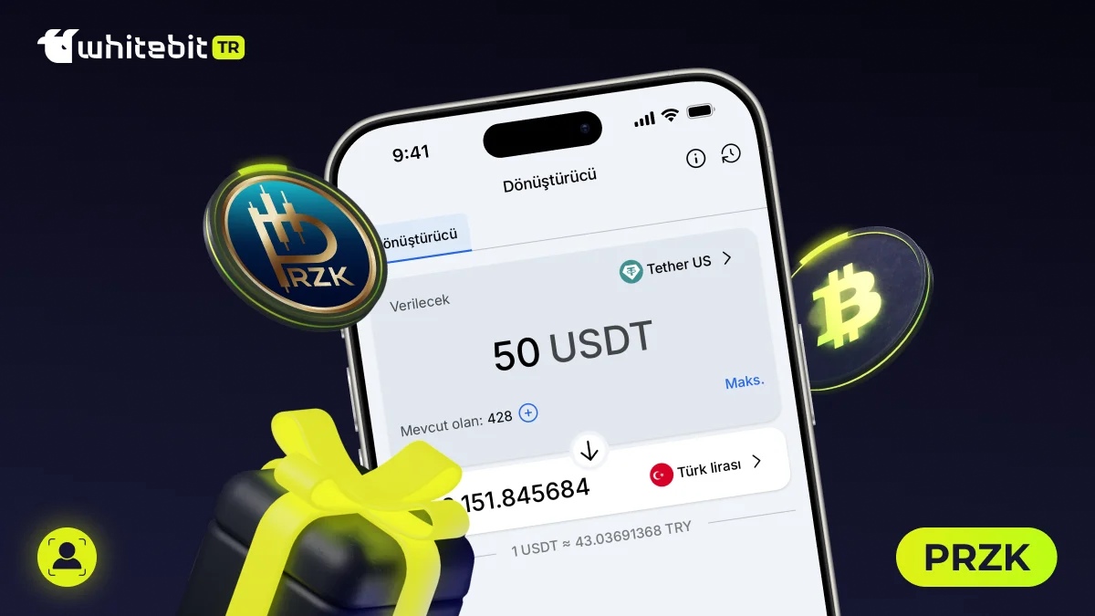 WhiteBIT TR’nin yeni listelemesi PRZK, ödüllü etkinliğe dönüştü