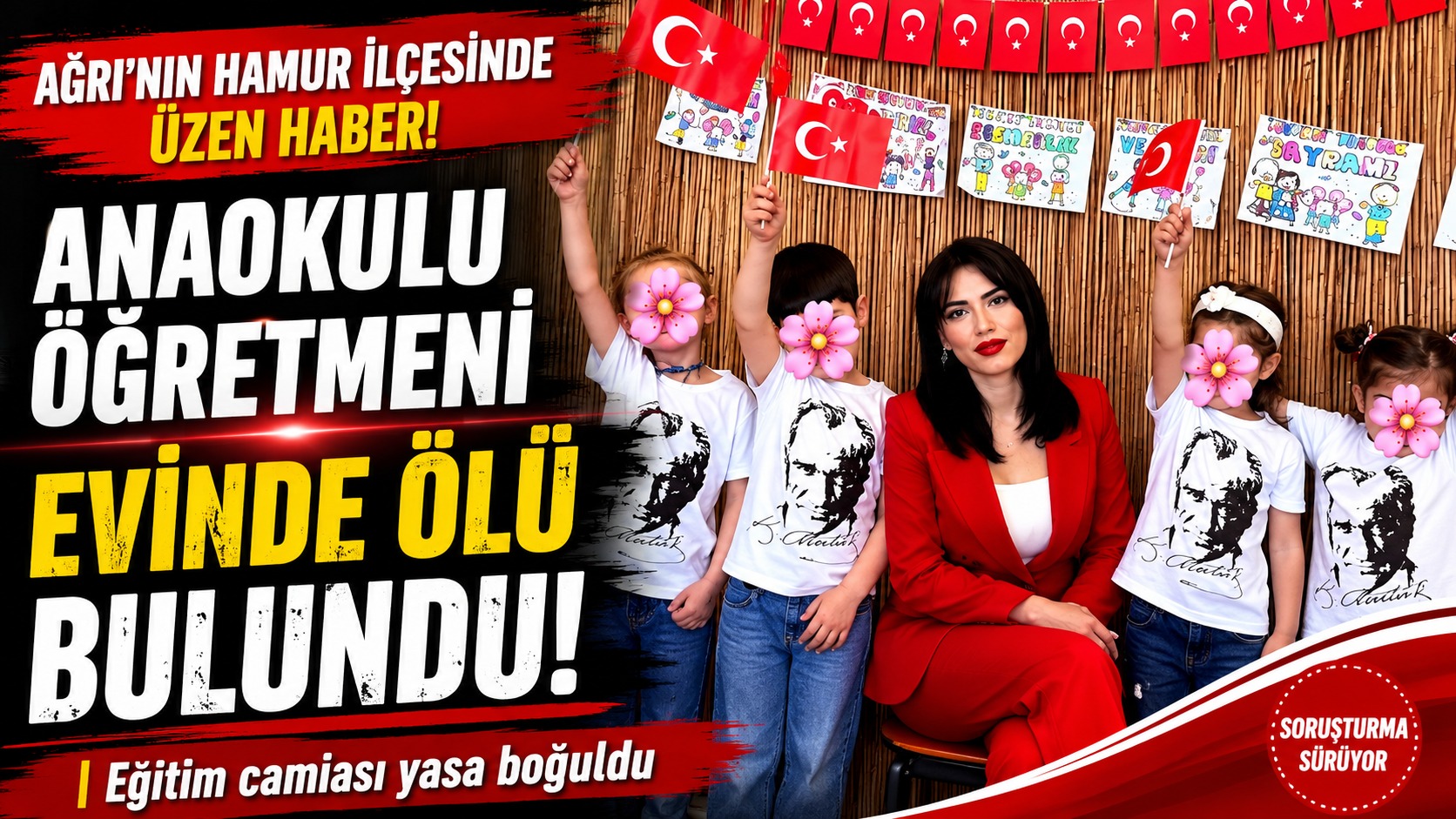 Hamur’da Anaokulu Öğretmeni Evinde Ölü Bulundu