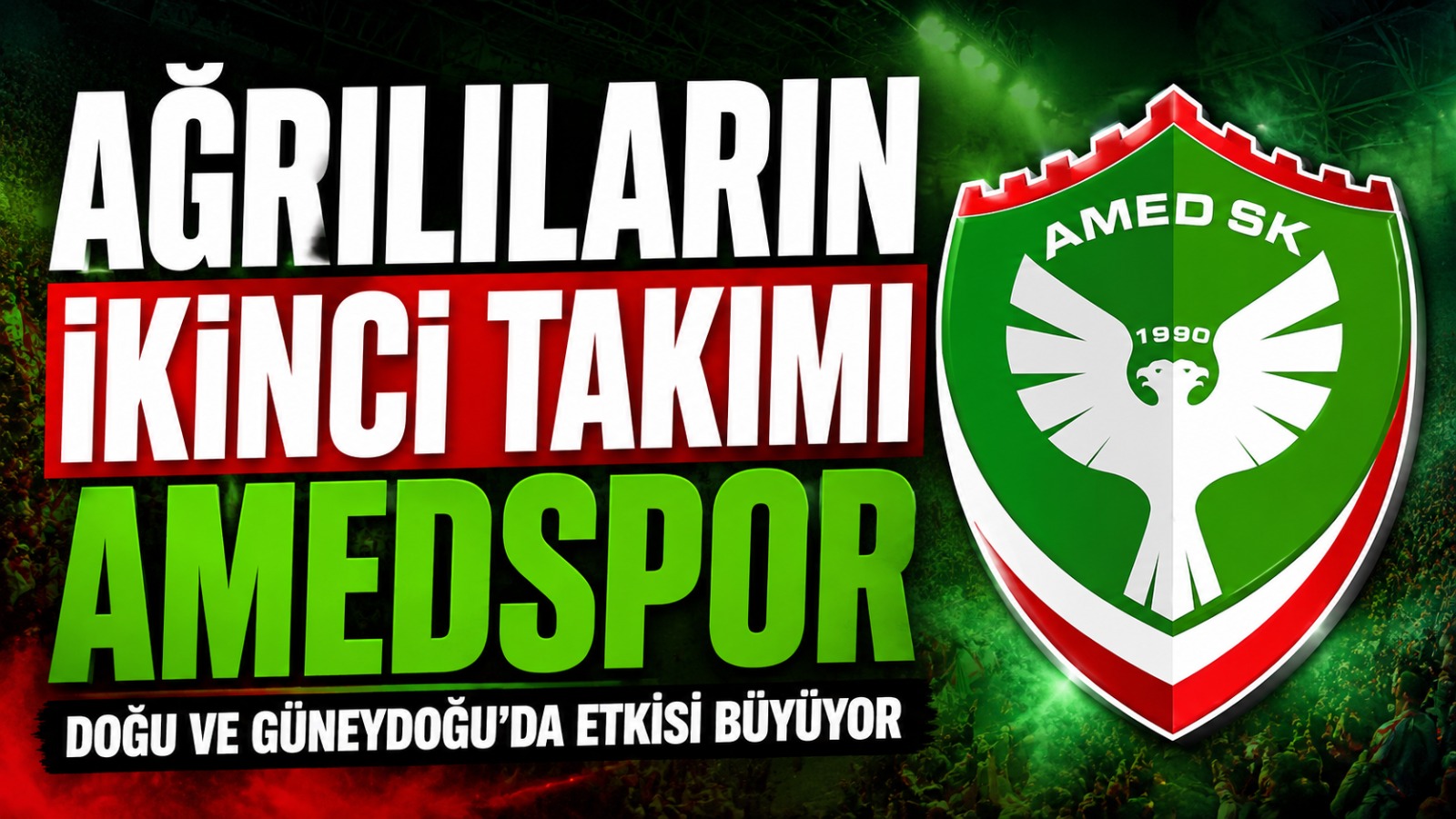 Doğu ve Güneydoğu’da Amedspor Dalgası: Ağrılıların da “İkinci Takımı” Olmaya Başladı